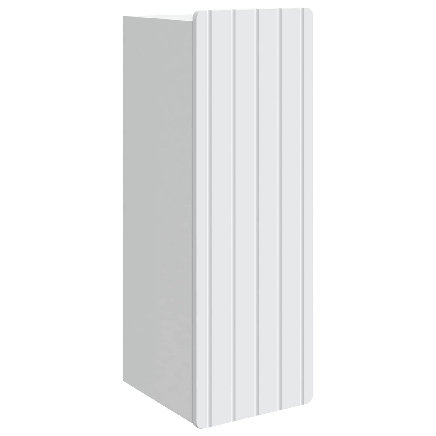 vidaXL Wall-Mounted Cabinet White 33 x 34.5 x 94 cm Engineered Wood