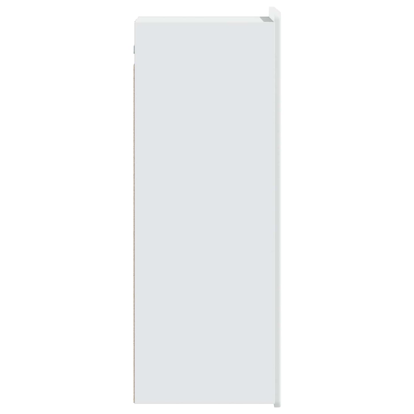 vidaXL Wall-Mounted Cabinet White 33 x 34.5 x 94 cm Engineered Wood