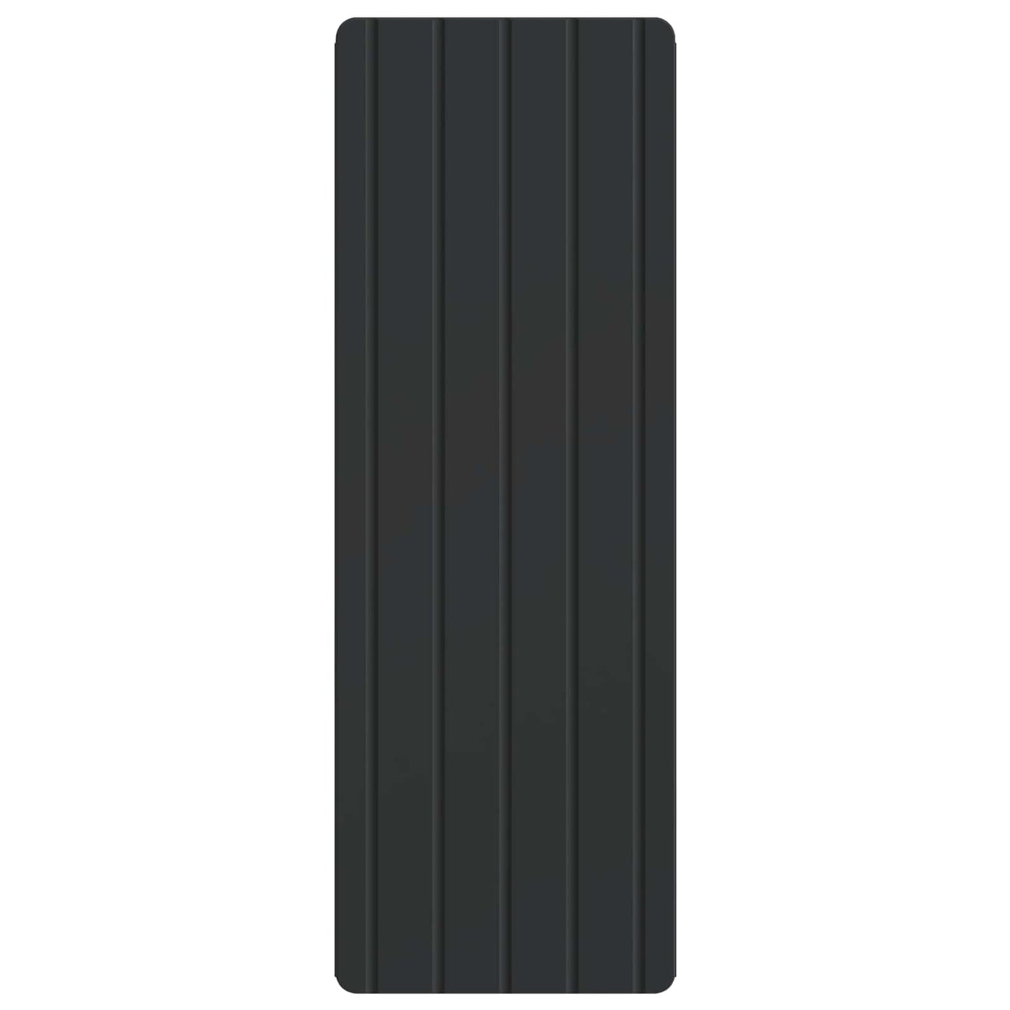 vidaXL Wall-Mounted Cabinet Black 33 x 34.5 x 94 cm Engineered Wood