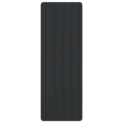 vidaXL Wall-Mounted Cabinet Black 33 x 34.5 x 94 cm Engineered Wood