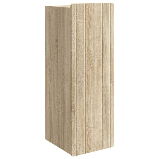 vidaXL Wall-Mounted Cabinet Sonoma Oak 33 x 34.5 x 94 cm