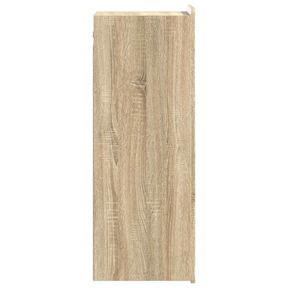 vidaXL Wall-Mounted Cabinet Sonoma Oak 33 x 34.5 x 94 cm