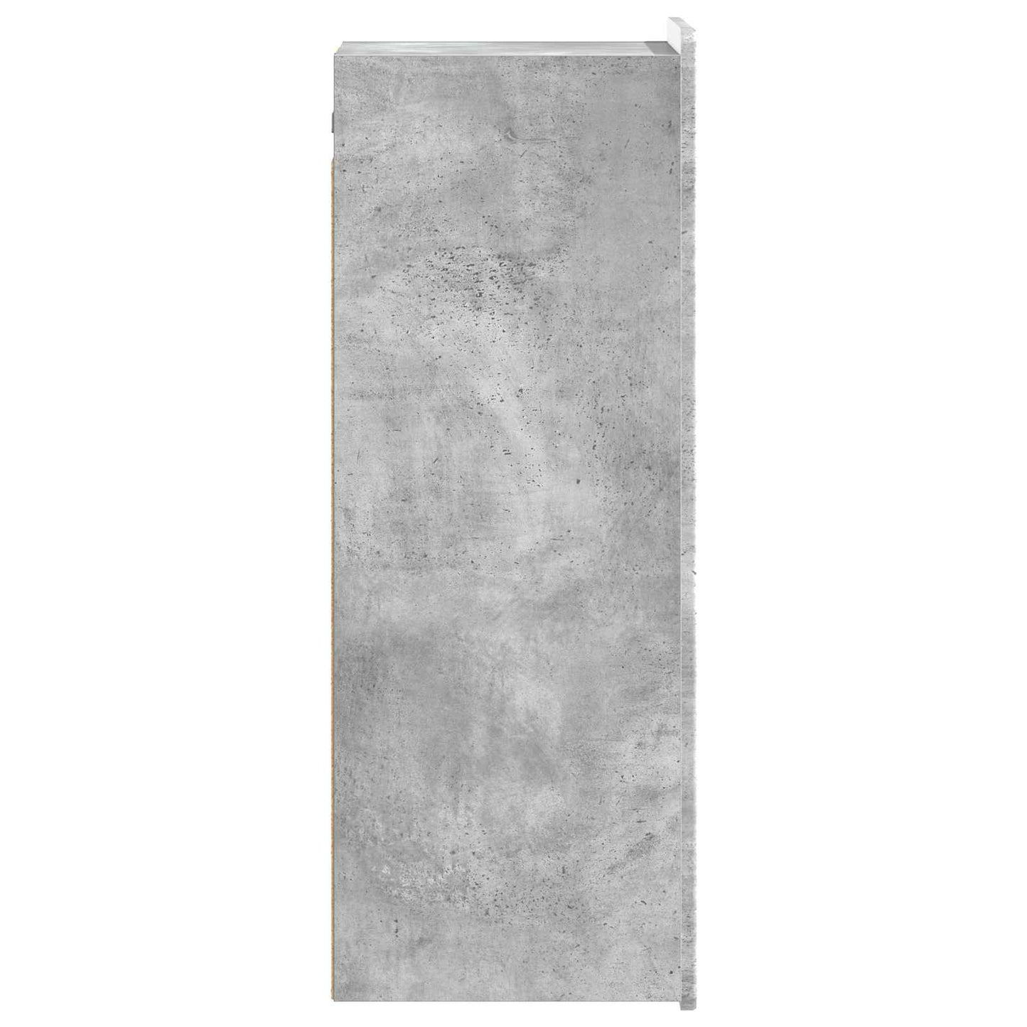 vidaXL Wall-Mounted Cabinet Concrete Grey 33 x 34.5 x 94 cm