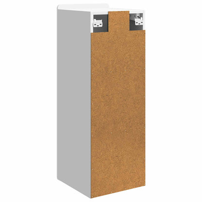 vidaXL Wall-Mounted Cabinet High Gloss White 33 x 34.5 x 94 cm