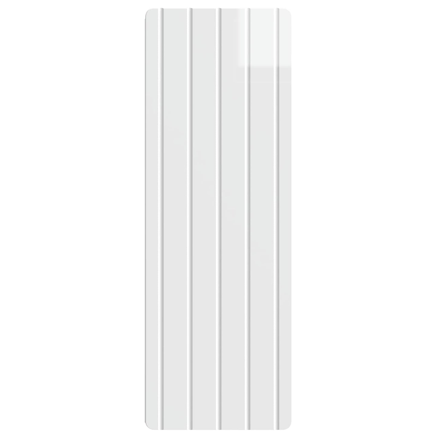 vidaXL Wall-Mounted Cabinet High Gloss White 33 x 34.5 x 94 cm