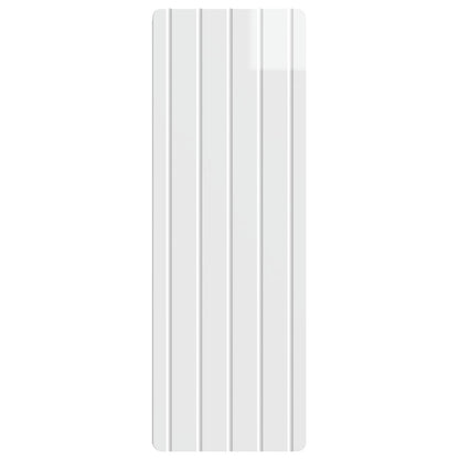vidaXL Wall-Mounted Cabinet High Gloss White 33 x 34.5 x 94 cm