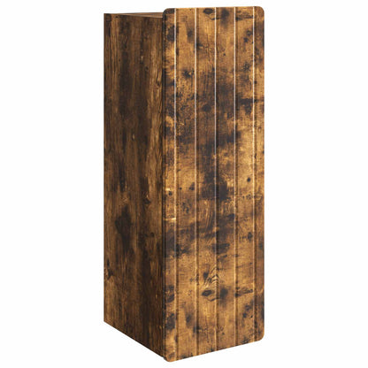 vidaXL Wall-Mounted Cabinet Smoked Oak 33 x 34.5 x 94 cm