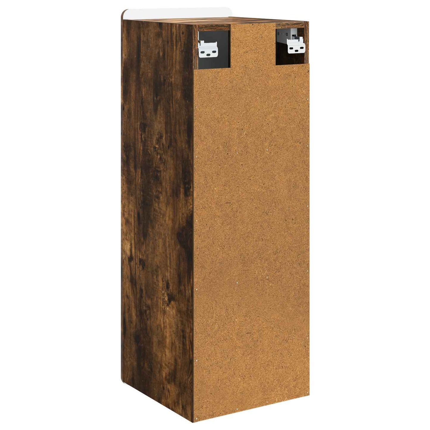 vidaXL Wall-Mounted Cabinet Smoked Oak 33 x 34.5 x 94 cm