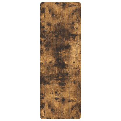 vidaXL Wall-Mounted Cabinet Smoked Oak 33 x 34.5 x 94 cm