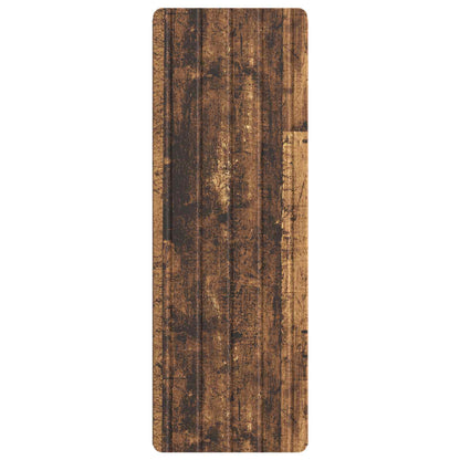 vidaXL Wall-Mounted Cabinet Old Wood 33 x 34.5 x 94 cm Engineered Wood