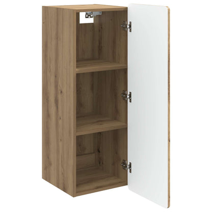 vidaXL Wall-Mounted Cabinet Artisan Oak 33 x 34.5 x 94 cm