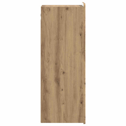 vidaXL Wall-Mounted Cabinet Artisan Oak 33 x 34.5 x 94 cm