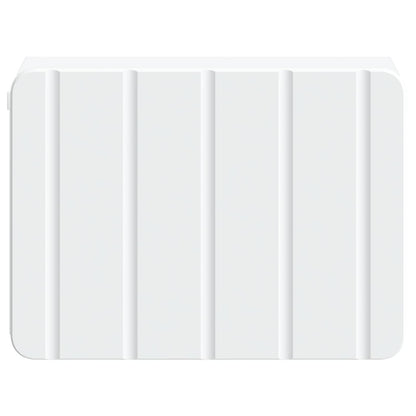 vidaXL Wall-Mounted Bedside Cabinet White 33 x 34.5 x 24 cm