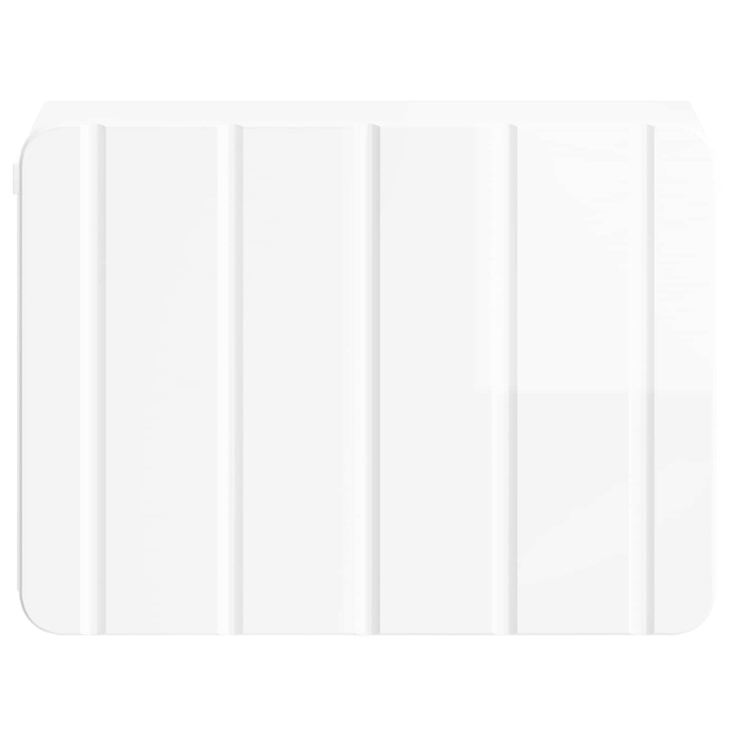 vidaXL Wall-Mounted Bedside Cabinet High Gloss White 33 x 34.5 x 24 cm