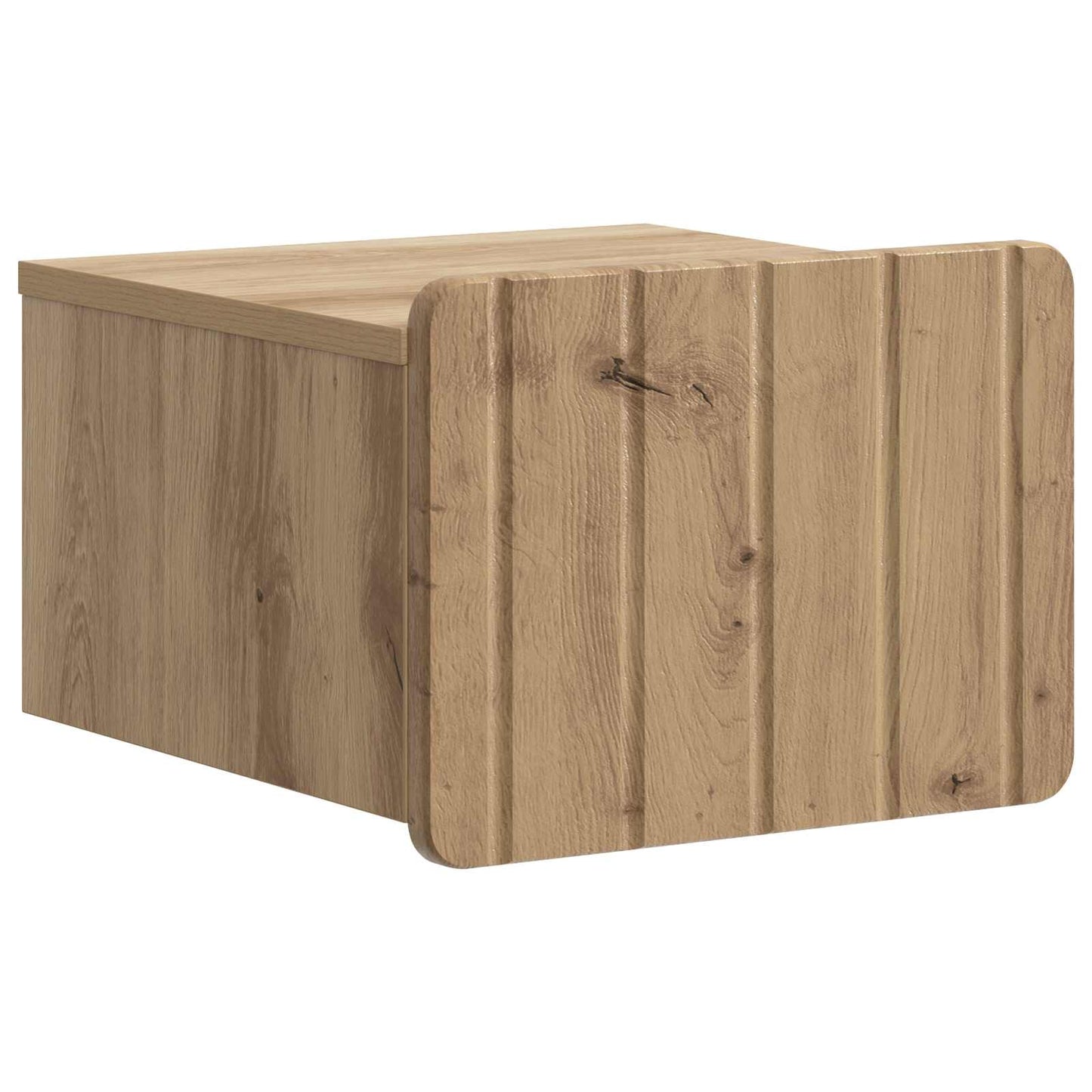vidaXL Wall-Mounted Bedside Cabinet 2 pcs Artisan Oak