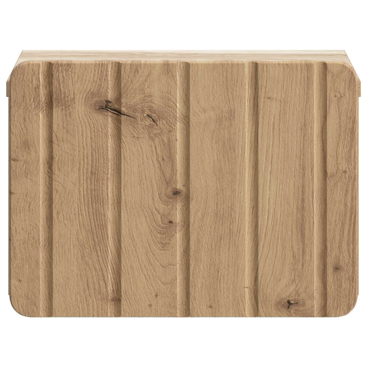 vidaXL Wall-Mounted Bedside Cabinet 2 pcs Artisan Oak