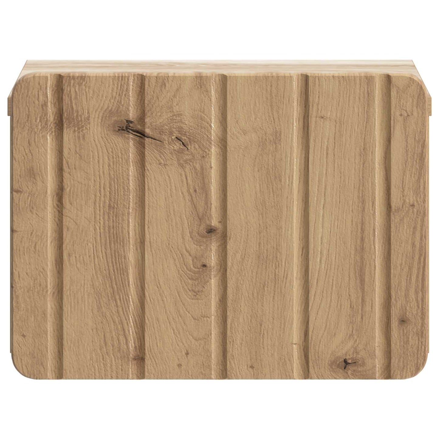 vidaXL Wall-Mounted Bedside Cabinet 2 pcs Artisan Oak