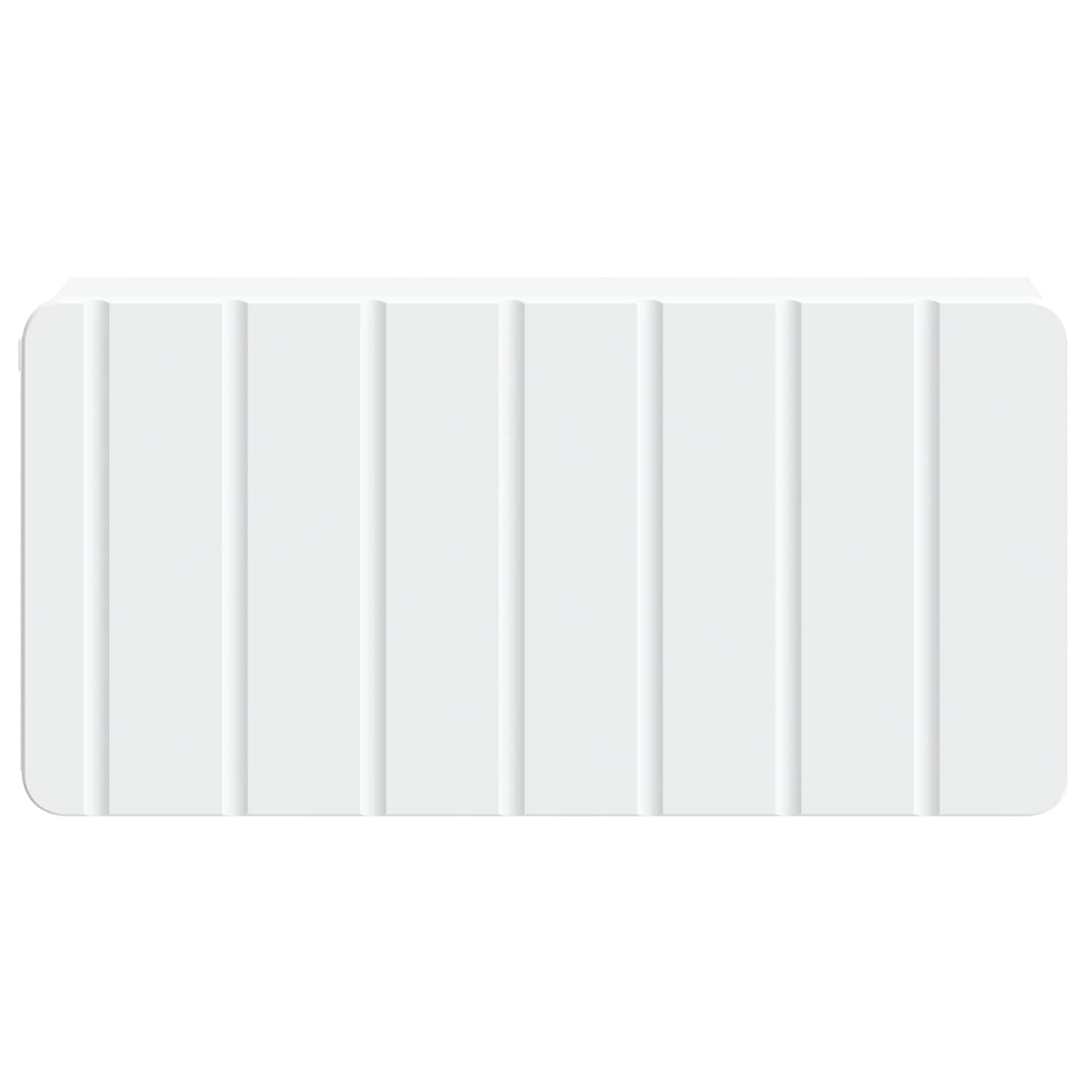 vidaXL Wall-Mounted Bedside Cabinet 2 pcs White 49 x 34.5 x 24 cm