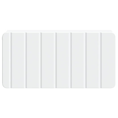 vidaXL Wall-Mounted Bedside Cabinet 2 pcs White 49 x 34.5 x 24 cm