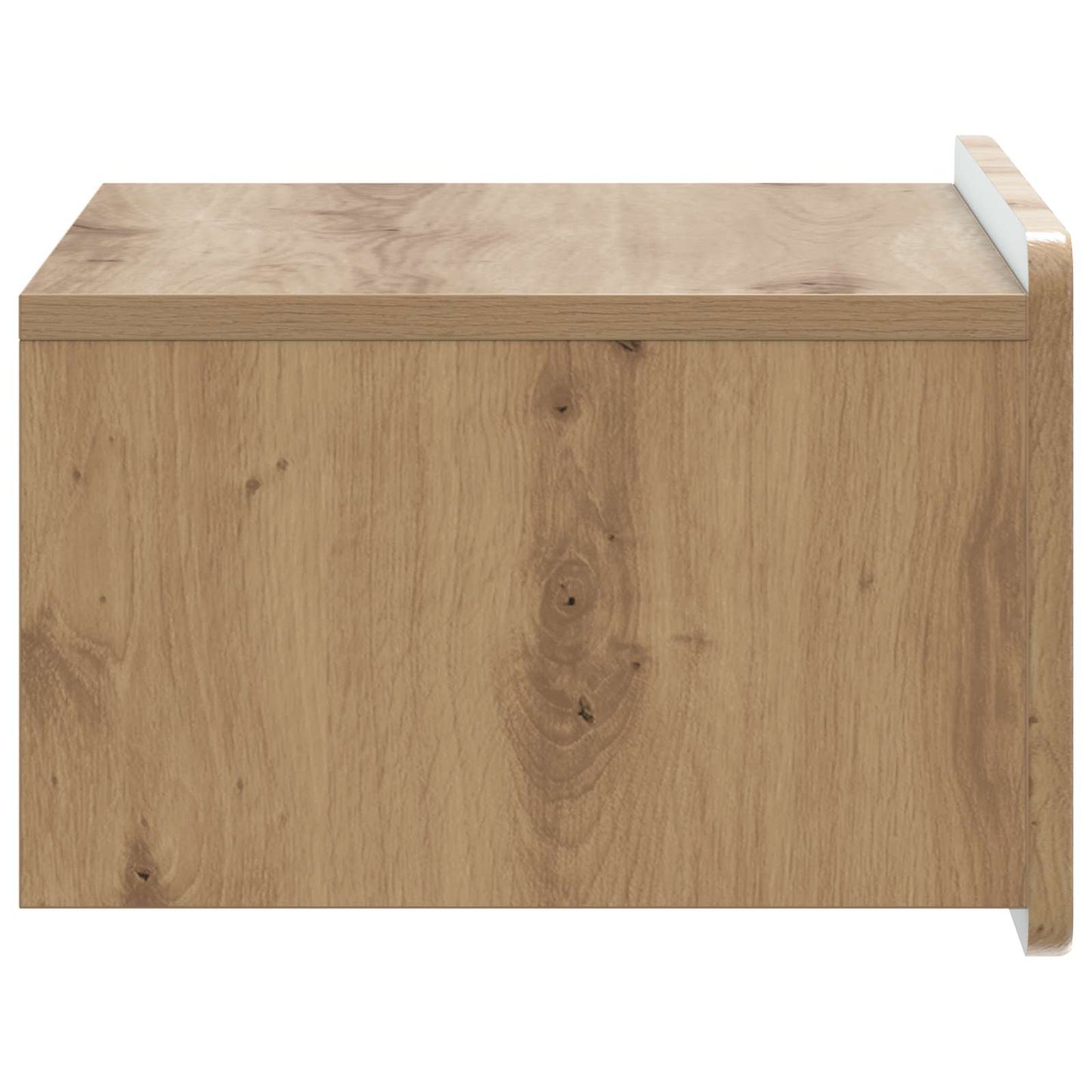 vidaXL Wall-Mounted Bedside Cabinet 2 pcs Artisan Oak
