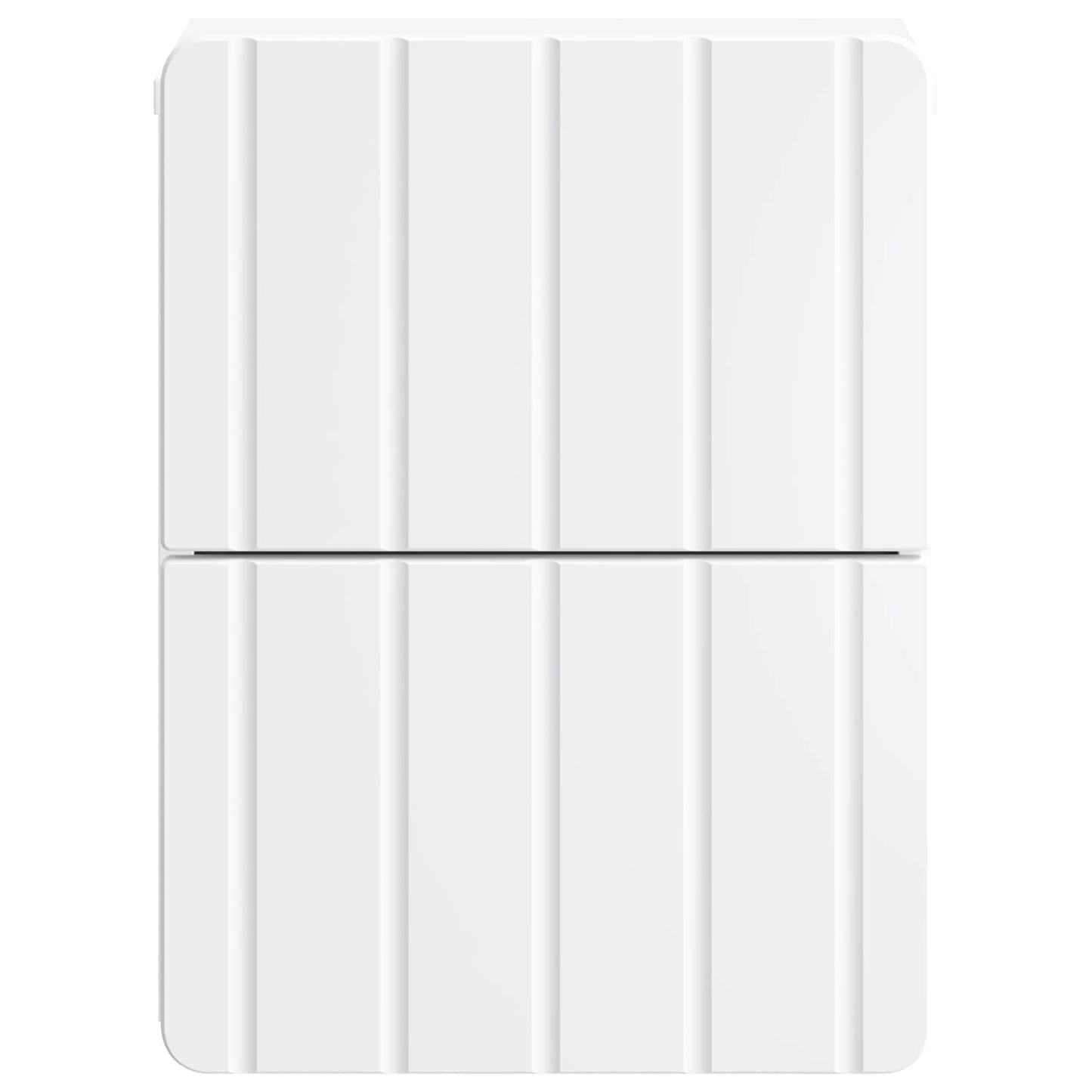 vidaXL Wall-Mounted Bedside Cabinet White 33 x 34.5 x 43 cm