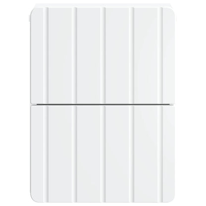 vidaXL Wall-Mounted Bedside Cabinet White 33 x 34.5 x 43 cm