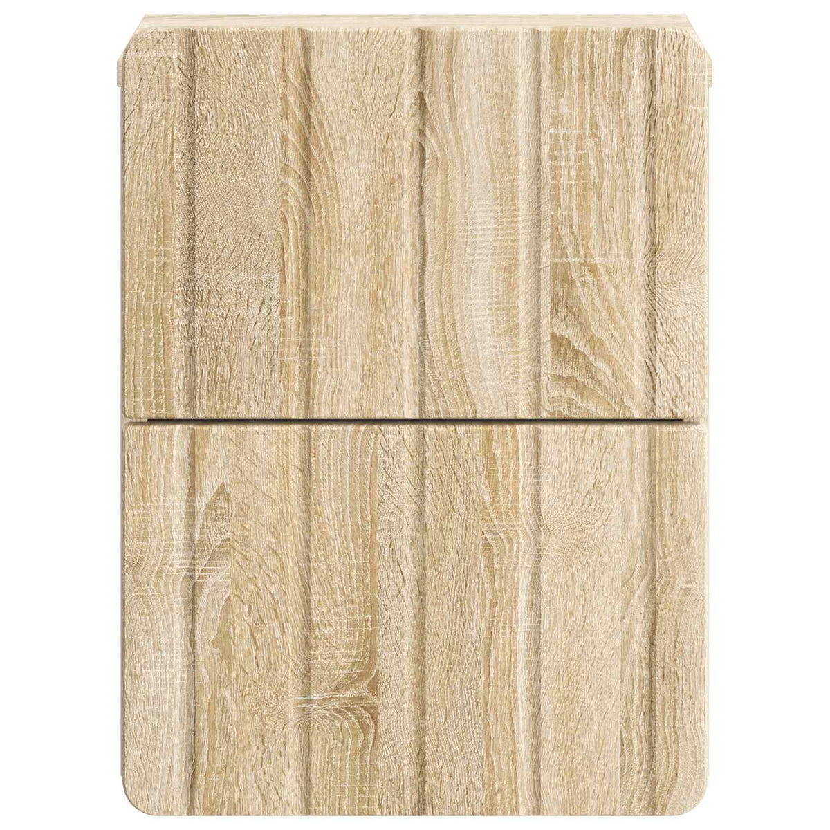 vidaXL Wall-Mounted Bedside Cabinet 2 pcs Sonoma Oak 33 x 34.5 x 43 cm