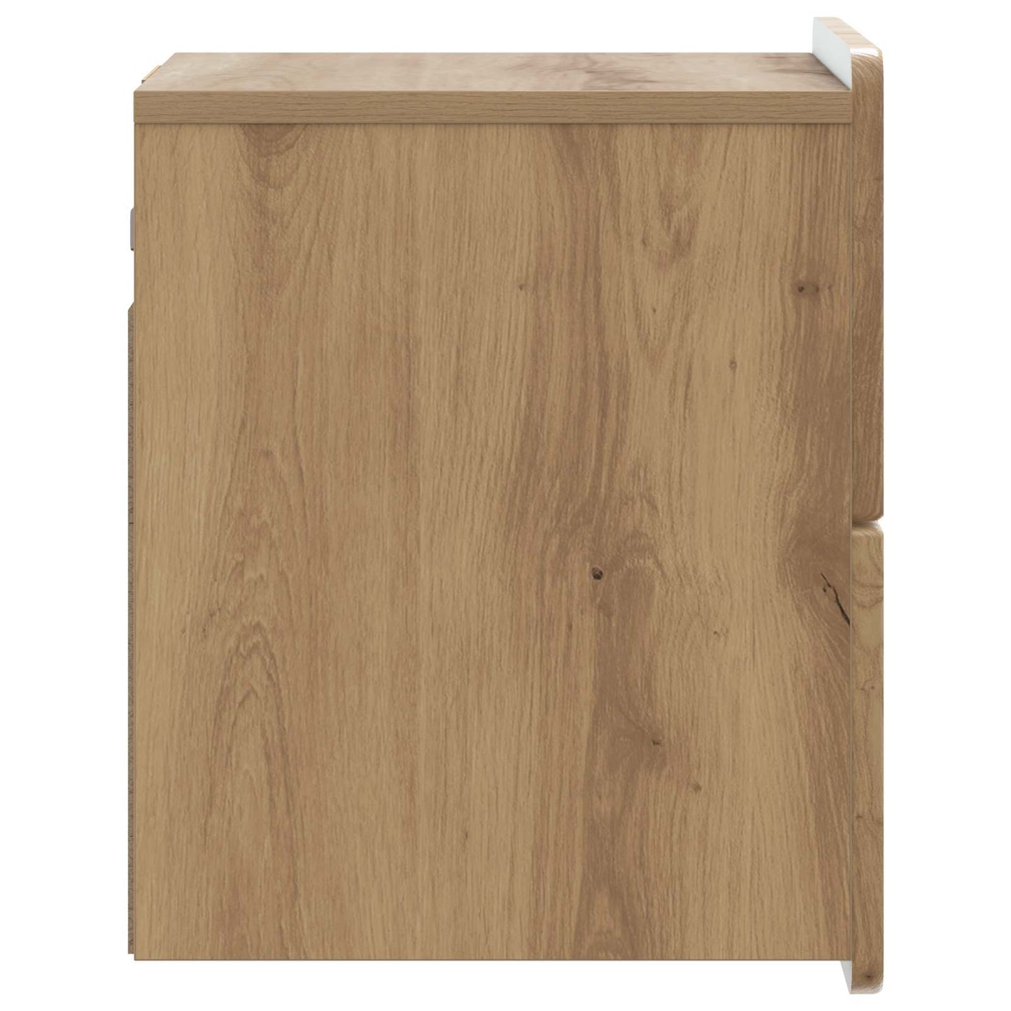 vidaXL Wall-Mounted Bedside Cabinet Artisan Oak 33 x 34.5 x 43 cm