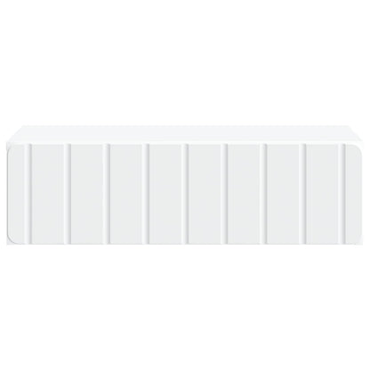 vidaXL Wall-Mounted Side Table White 59 x 34.5 x 17 cm Engineered Wood
