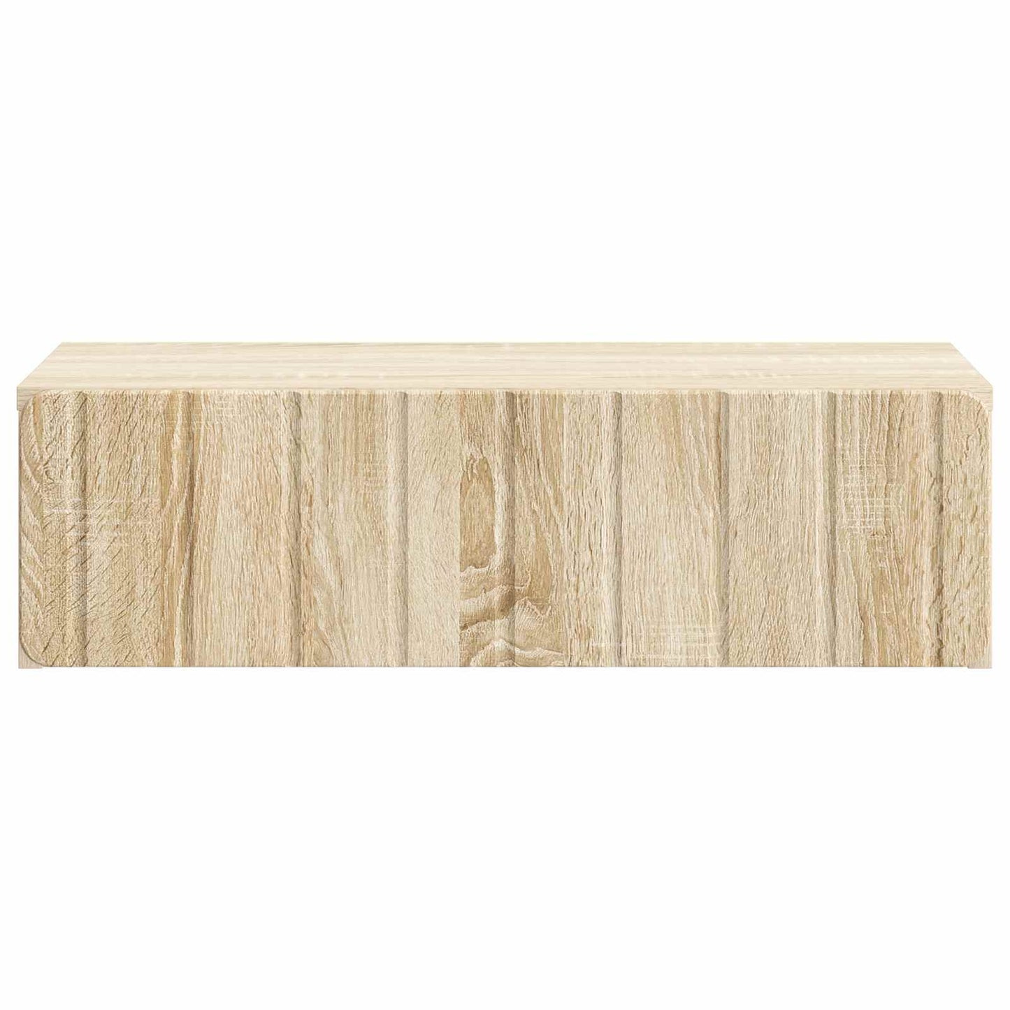 vidaXL Wall-Mounted Side Table Sonoma Oak 59 x 34.5 x 17 cm