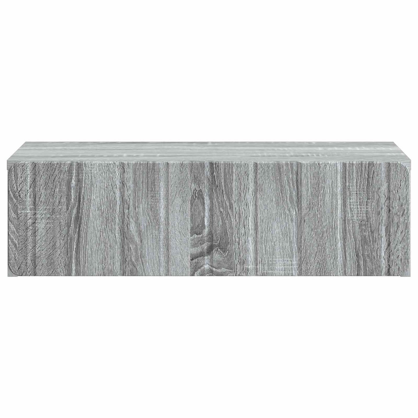vidaXL Wall-Mounted Side Table Grey Sonoma 59 x 34.5 x 17 cm