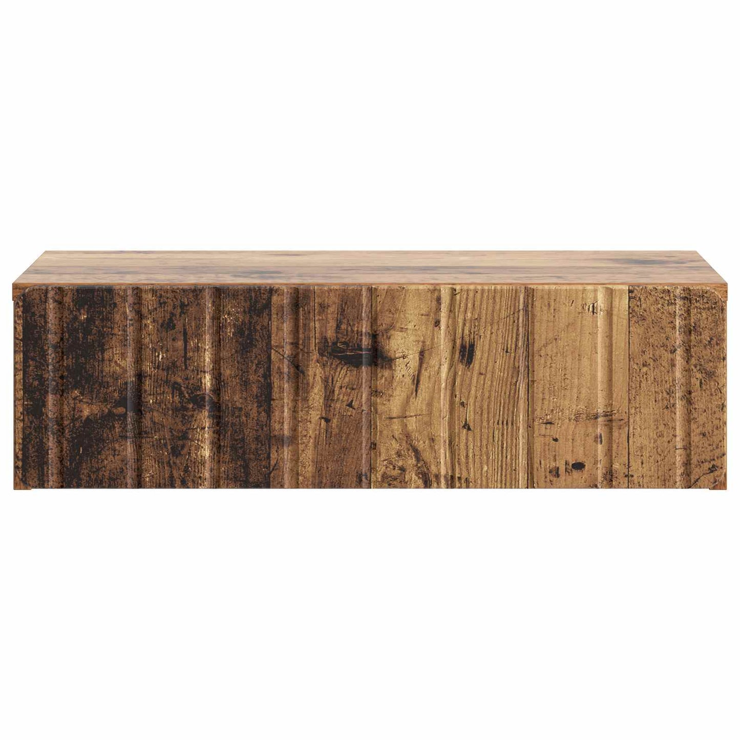 vidaXL Wall-Mounted Side Table Wall-mounted Old Wood 59 x 34.5 x 17 cm