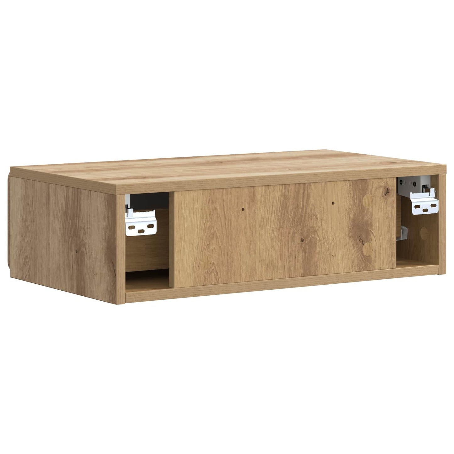 vidaXL Wall-Mounted Side Table 59 x 34.5 x 17 cm Engineered Wood