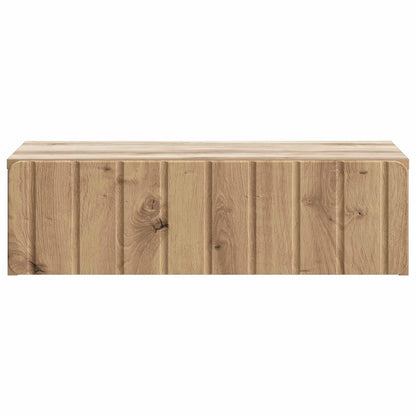 vidaXL Wall-Mounted Side Table 59 x 34.5 x 17 cm Engineered Wood