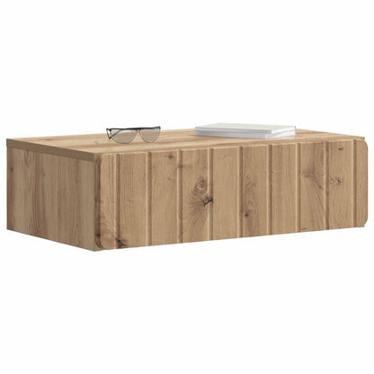 vidaXL Wall-Mounted Side Table 59 x 34.5 x 17 cm Engineered Wood