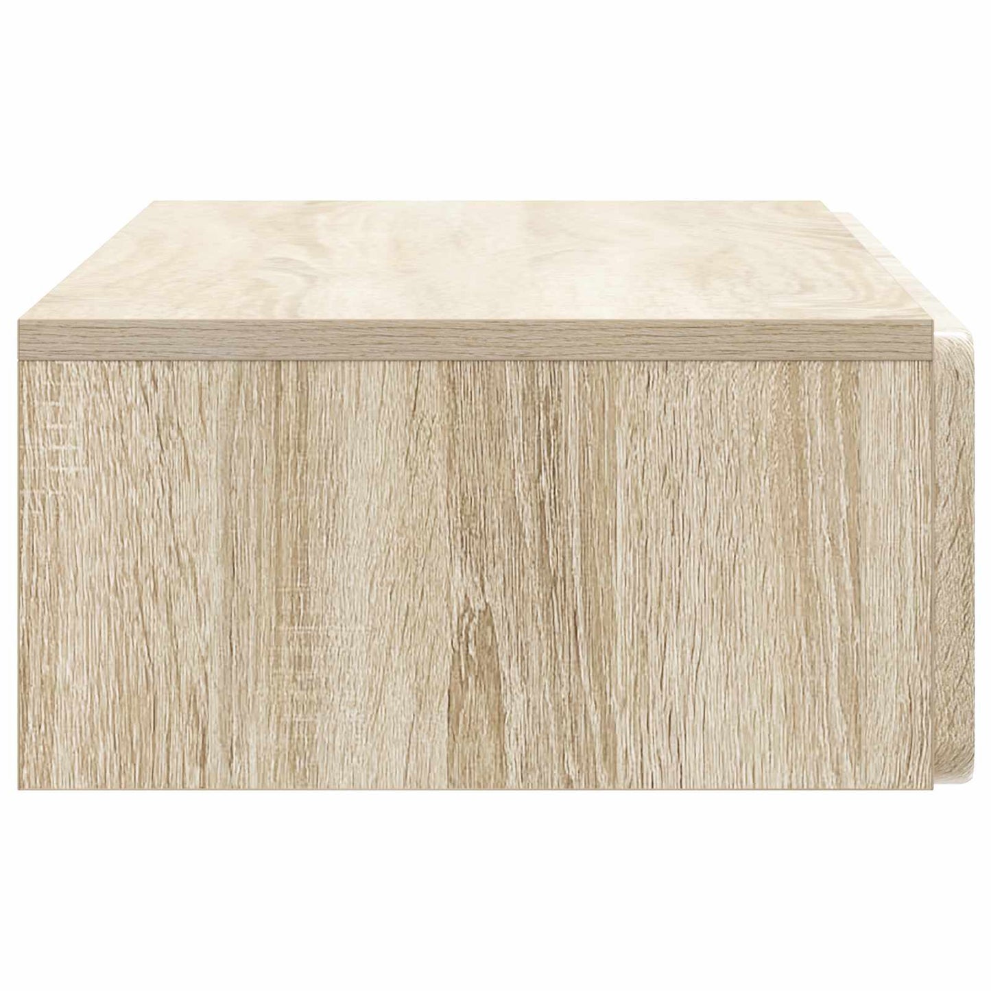 vidaXL Wall-Mounted Side Table Sonoma Oak 87.5 x 34.5 x 17 cm