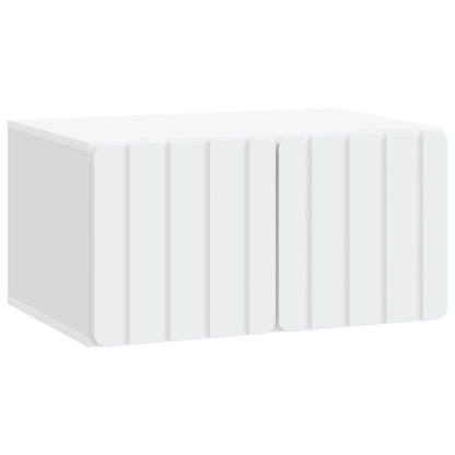 vidaXL Wall-Mounted TV Cabinet White 59.5 x 41 x 30 cm Engineered Wood