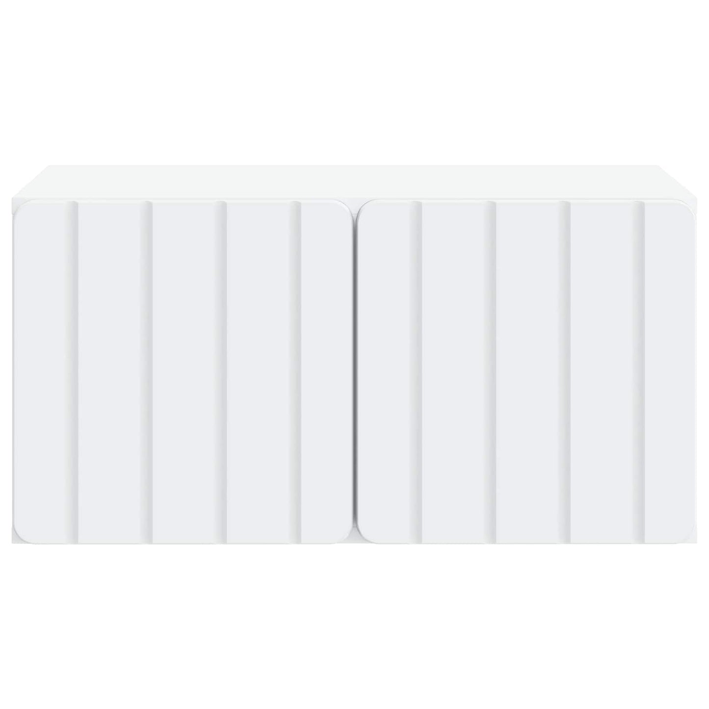 vidaXL Wall-Mounted TV Cabinet White 59.5 x 41 x 30 cm Engineered Wood