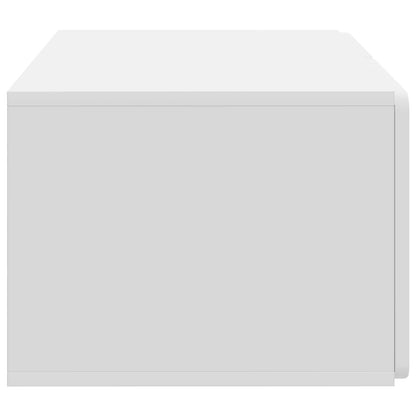 vidaXL Wall-Mounted TV Cabinet White 59.5 x 41 x 30 cm Engineered Wood