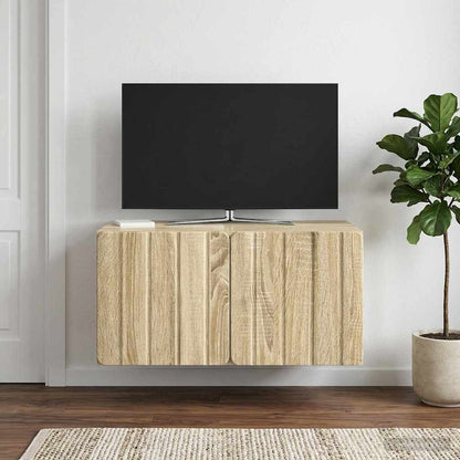 vidaXL Wall-Mounted TV Cabinet 59.5 x 41 x 30 cm Sonoma Oak