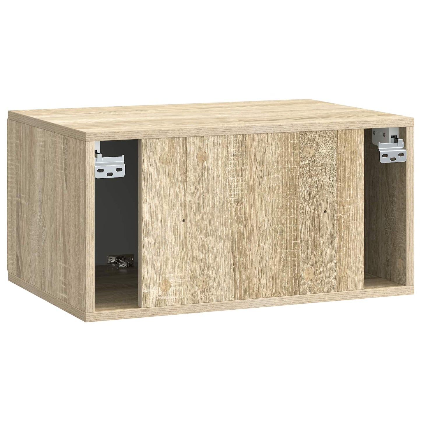 vidaXL Wall-Mounted TV Cabinet Sonoma Oak 59.5 x 41 x 30 cm