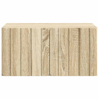 vidaXL Wall-Mounted TV Cabinet Sonoma Oak 59.5 x 41 x 30 cm