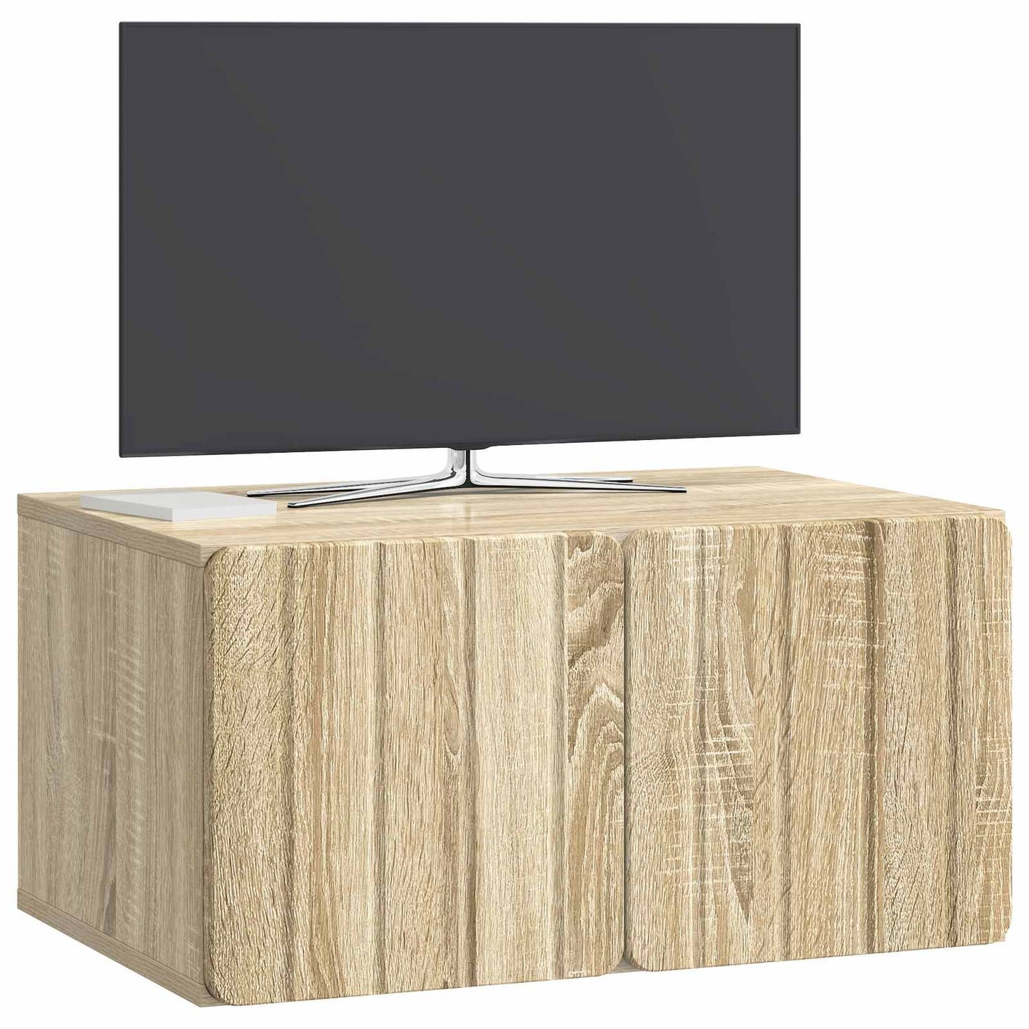 vidaXL Wall-Mounted TV Cabinet Sonoma Oak 59.5 x 41 x 30 cm