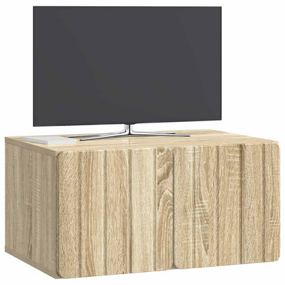 vidaXL Wall-Mounted TV Cabinet Sonoma Oak 59.5 x 41 x 30 cm