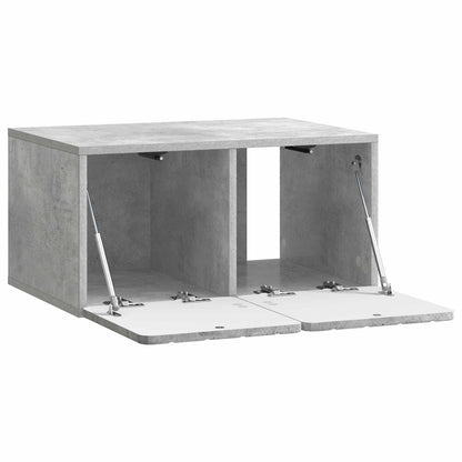 vidaXL Wall-Mounted TV Cabinet 59.5 x 41 x 30 cm Concrete Grey