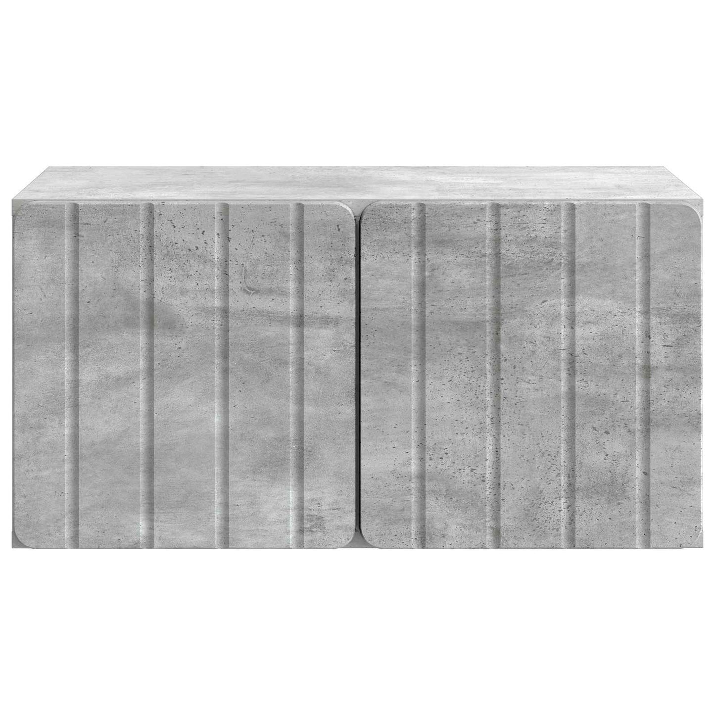 vidaXL Wall-Mounted TV Cabinet 59.5 x 41 x 30 cm Concrete Grey