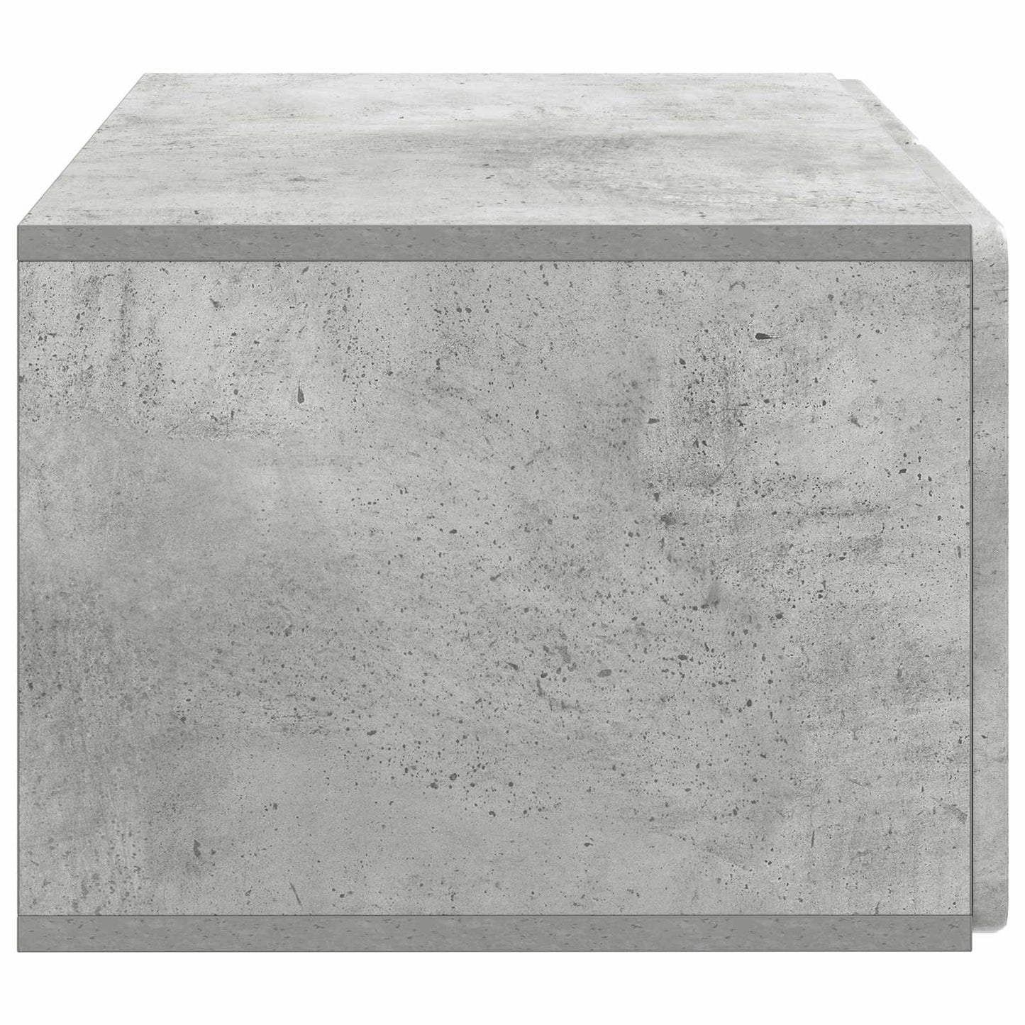 vidaXL Wall-Mounted TV Cabinet 59.5 x 41 x 30 cm Concrete Grey
