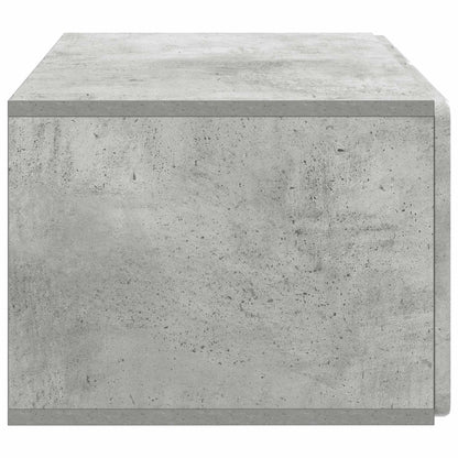 vidaXL Wall-Mounted TV Cabinet 59.5 x 41 x 30 cm Concrete Grey
