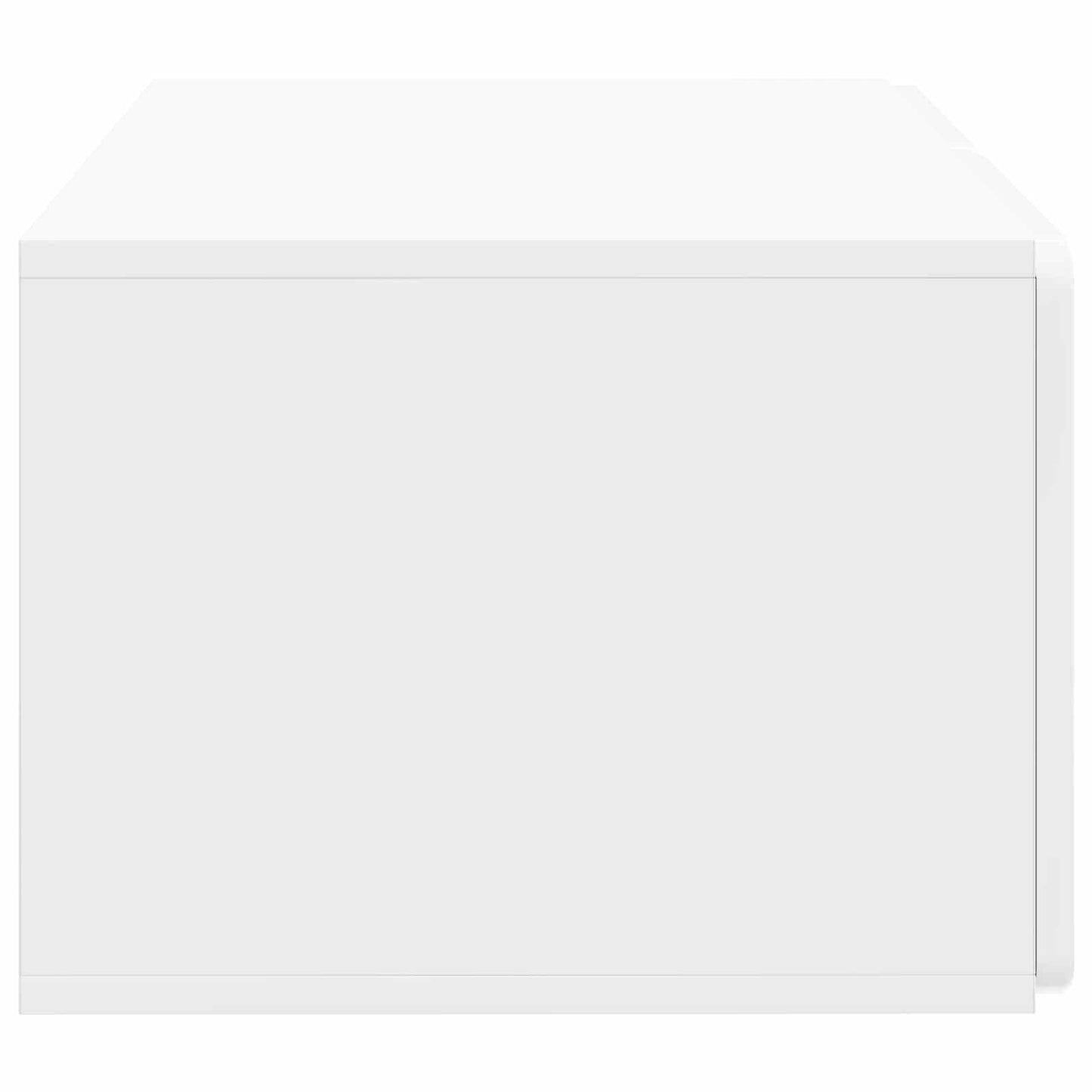 vidaXL Wall-Mounted TV Cabinet 59.5 x 41 x 30 cm High Gloss White