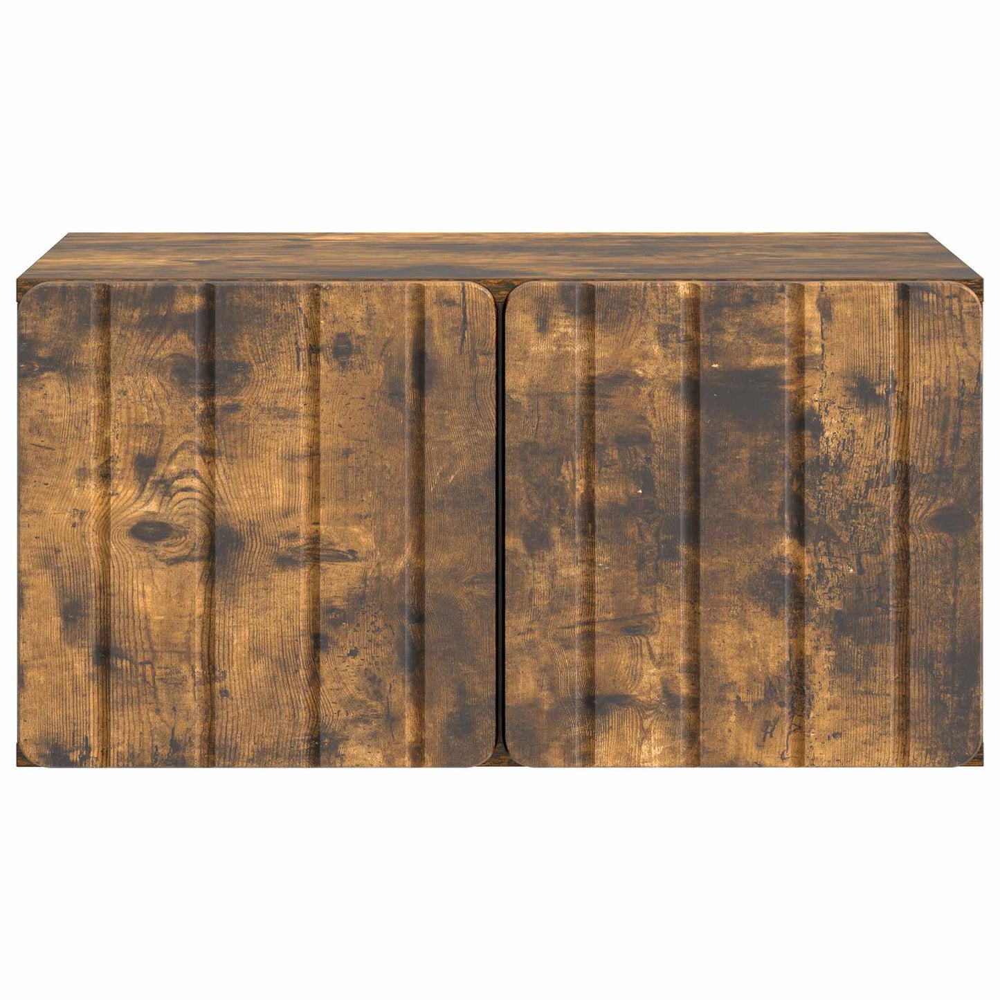 vidaXL Wall-Mounted TV Cabinet 59.5 x 41 x 30 cm Smoked Oak